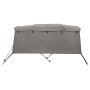 Toldo bimini 4 arcos con paredes laterales 243x(185-198)x137 cm de , Cubiertas para almacenamiento de barcas - Ref: Foro24-94...