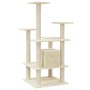 Rascador para gatos con postes de sisal crema 110 cm de vidaXL, Mobiliario para gatos - Ref: Foro24-171479, Precio: 56,40 €, ...