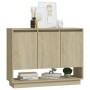 Aparador de madera contrachapada roble Sonoma 97x31x75 cm de vidaXL, Aparadores - Ref: Foro24-809533, Precio: 81,47 €, Descue...