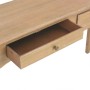 Mesa consola con 2 cajones madera de ingeniería 110x35x76 cm de , Mesas auxiliares - Ref: Foro24-4009864, Precio: 203,44 €, D...