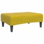 Sofá cama de 2 plazas con taburete terciopelo amarillo | Foro24.es | Tu tienda online para hogar, jardín y más Foro24.es