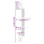 Árbol rascador para gatos de pared gris claro 108 cm de , Mobiliario para gatos - Ref: Foro24-172411, Precio: 31,79 €, Descue...