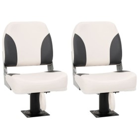 Set de asientos plegables para barco con respaldo bajo 4 uds de , Piezas para veleros - Ref: Foro24-3284296, Precio: 175,29 €...