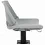 Asientos plegables de barco sin cojín gris 4 uds 48x51x41 cm de , Piezas para veleros - Ref: Foro24-3284275, Precio: 163,17 €...