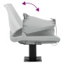 Asientos plegables de barco sin cojín gris 4 uds 48x51x41 cm de , Piezas para veleros - Ref: Foro24-3284275, Precio: 163,17 €...