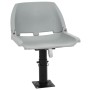 Asientos plegables de barco sin cojín gris 4 uds 48x51x41 cm de , Piezas para veleros - Ref: Foro24-3284277, Precio: 194,98 €...