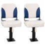 Asientos plegables de barco 4 uds azul y blanco 41x36x48 cm de , Piezas para veleros - Ref: Foro24-3284289, Precio: 188,30 €,...