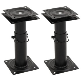 Pedestales asientos barco giratorio 360° ajustable 2 uds acero de , Piezas para veleros - Ref: Foro24-3294944, Precio: 107,90...