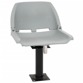 Asiento para barco con pedestal giratorio 360° de , Embarcaciones - Ref: Foro24-3294946, Precio: 105,21 €, Descuento: %