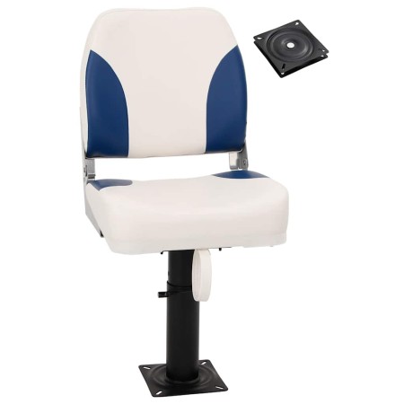 Asiento de barco con pedestal altura ajustable 360° giratorio de , Embarcaciones - Ref: Foro24-3294959, Precio: 108,82 €, Des...
