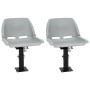 Asientos de barco con pedestal 2 uds altura ajustable 360° de , Embarcaciones - Ref: Foro24-3294950, Precio: 217,53 €, Descue...