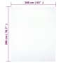 Sábana bajera jersey algodón blanco 160x200 cm de vidaXL, Sábanas - Ref: Foro24-136246, Precio: 17,87 €, Descuento: %
