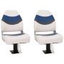 Asientos de barco 2 uds con pedestal giratorio 360° de , Embarcaciones - Ref: Foro24-3294978, Precio: 215,19 €, Descuento: %