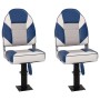 Asientos de barco con pedestal 2 uds altura ajustable 360° de , Embarcaciones - Ref: Foro24-3294992, Precio: 281,11 €, Descue...