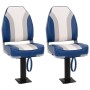 Asientos de barco 2 uds con pedestal giratorio 360° de , Embarcaciones - Ref: Foro24-3294973, Precio: 235,21 €, Descuento: %