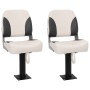 Asientos de barco 2 uds con pedestal giratorio 360° de , Embarcaciones - Ref: Foro24-3294967, Precio: 205,71 €, Descuento: %