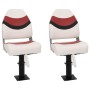 Asientos de barco con pedestal 2 uds altura ajustable 360° de , Embarcaciones - Ref: Foro24-3294986, Precio: 248,66 €, Descue...
