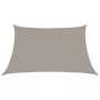 Toldo de vela trapecio HDPE gris claro 160 g/m² 3/4x2 m | Foro24.es | Tu tienda online para hogar, jardín y más Foro24.es