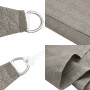 Toldo de vela trapecio HDPE gris claro 160 g/m² 3/4x2 m | Foro24.es | Tu tienda online para hogar, jardín y más Foro24.es