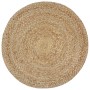 Puf hecho a mano gris oscuro 40x45 cm yute | Foro24.es | Tu tienda online para hogar, jardín y más Foro24.es