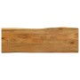 Tablero de mesa borde natural madera maciza mango 110x40x2,5 cm de , Tableros para mesas - Ref: Foro24-370757, Precio: 68,05 ...