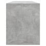 Mueble para TV madera contrachapada gris hormigón 130x35x50 cm de vidaXL, Muebles TV - Ref: Foro24-809588, Precio: 81,94 €, D...
