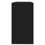 Mesa consola de madera contrachapada negro 89x41x76,5 cm de vidaXL, Mesas auxiliares - Ref: Foro24-809567, Precio: 61,07 €, D...