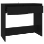 Mesa consola de madera contrachapada negro 89x41x76,5 cm de vidaXL, Mesas auxiliares - Ref: Foro24-809567, Precio: 61,07 €, D...