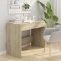 Escritorio de madera contrachapada roble Sonoma 101x50x76,5 cm de vidaXL, Escritorios - Ref: Foro24-809560, Precio: 82,81 €, ...