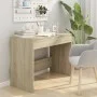 Escritorio de madera contrachapada roble Sonoma 101x50x76,5 cm de vidaXL, Escritorios - Ref: Foro24-809560, Precio: 81,89 €, ...