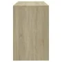 Escritorio de madera contrachapada roble Sonoma 101x50x76,5 cm de vidaXL, Escritorios - Ref: Foro24-809560, Precio: 81,89 €, ...