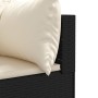 Set de muebles de jardín y cojines 7 pzas ratán sintético negro de , Conjuntos de jardín - Ref: Foro24-3308112, Precio: 571,1...