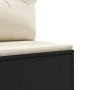 Set de muebles de jardín y cojines 7 pzas ratán sintético negro de , Conjuntos de jardín - Ref: Foro24-3308144, Precio: 571,1...