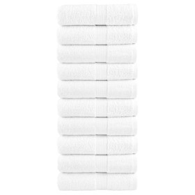 Toallas de invitados SOLUND 10 unidades blanco 30x50 cm 600 gsm de , Toallas - Ref: Foro24-137122, Precio: 26,40 €, Descuento...