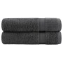 Toallas de ducha SOLUND 2 unidades antracita 70x140 cm 600 gsm de , Toallas - Ref: Foro24-137160, Precio: 30,00 €, Descuento:...