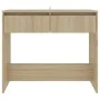 Sonoma oak plywood console table 89x41x76.5 cm by vidaXL, Side tables - Ref: Foro24-809569, Price: 55,72 €, Discount: %