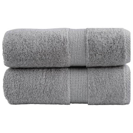 Toallas de invitados SOLUND 2 uds gris 30x50 cm 600 gsm de , Toallas - Ref: Foro24-137302, Precio: 12,27 €, Descuento: -5%%