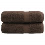 Toallas de invitados SOLUND 2 uds marrón 30x50 cm 600 gsm de , Toallas - Ref: Foro24-137230, Precio: 12,08 €, Descuento: %