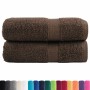 Toallas de invitados SOLUND 2 uds marrón 30x50 cm 600 gsm de , Toallas - Ref: Foro24-137230, Precio: 12,08 €, Descuento: %