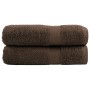 Toallas de baño SOLUND 2 unidades marrón 100x150 cm 600 gsm de , Toallas - Ref: Foro24-137239, Precio: 39,89 €, Descuento: %