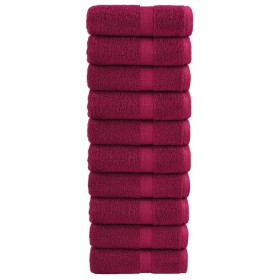 Toallas SOLUND 10 unidades burdeos 30x30 cm 600 gsm de , Toallas - Ref: Foro24-137205, Precio: 19,07 €, Descuento: %
