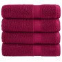 Toallas de ducha SOLUND 4 unidades burdeos 70x140 cm 600 gsm de , Toallas - Ref: Foro24-137213, Precio: 51,92 €, Descuento: %