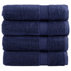 Toallas de mano SOLUND 4 uds azul marino 50x100 cm 600 gsm de , Toallas - Ref: Foro24-137258, Precio: 28,29 €, Descuento: %