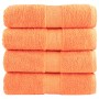 Toallas de invitados SOLUND 4 uds naranja 30x50 cm 600 gsm de , Toallas - Ref: Foro24-137375, Precio: 16,13 €, Descuento: -5%%