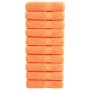 Toallas de ducha SOLUND 10 unidades naranja 70x140 cm 600 gsm de , Toallas - Ref: Foro24-137382, Precio: 122,56 €, Descuento:...