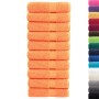 Toallas de ducha SOLUND 10 unidades naranja 70x140 cm 600 gsm de , Toallas - Ref: Foro24-137382, Precio: 122,56 €, Descuento:...