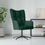 Sillón de relax de terciopelo verde oscuro en Sillones | Comprar online en Foru.es