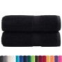 Toallas SOLUND 2 unidades negro 30x30 cm 600 gsm de , Toallas - Ref: Foro24-137419, Precio: 10,60 €, Descuento: %