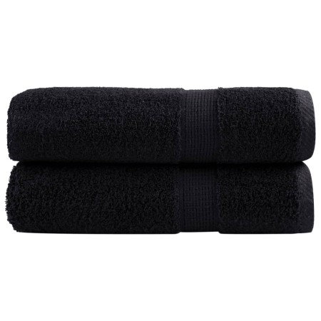 Toallas de mano SOLUND 2 unidades negro 50x100 cm 600 gsm de , Toallas - Ref: Foro24-137425, Precio: 18,08 €, Descuento: %