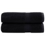 Toallas de mano SOLUND 2 unidades negro 50x100 cm 600 gsm de , Toallas - Ref: Foro24-137425, Precio: 18,08 €, Descuento: %